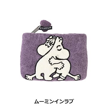 ムーミン フェルトポーチ KLIPPAN クリッパン