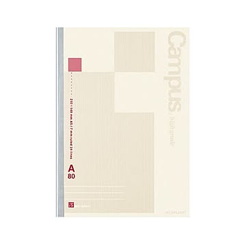 （まとめ）コクヨ キャンパスノート（MIOPAPER）A5 A罫 24行 80枚 ノ-Gg 108A 1セット（5冊）【×5セット】