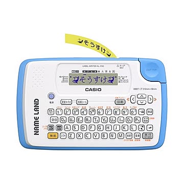 カシオ NAME LAND ブルーKL-P40BU 1台