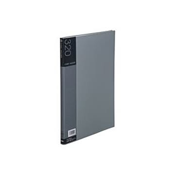 （まとめ）セキセイ 名刺ホルダー NPP-320 A4 14mm ライト灰×5セット