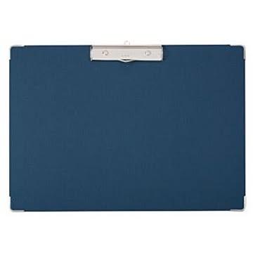 (まとめ) ライオン事務器 ボール用箋挟 A3ヨコ 紺 No.141 1枚 【×10セット】
