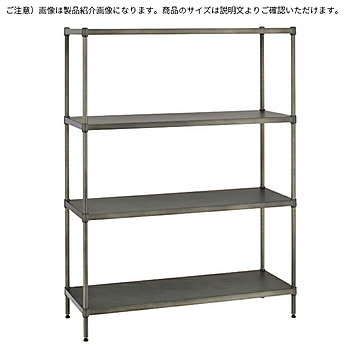 シェルフ 組立式 エレクター ベーシックシリーズ ヴィンテージエディション セット アイテム 幅1200x奥行450x高さ1600mm エレクター