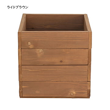鉢カバー プランター 組立式 DEP-36 幅360x奥行360x高さ360mm 住まいスタイル