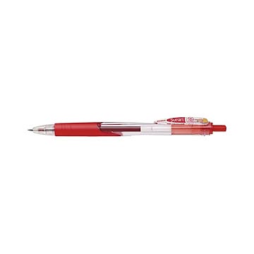 （まとめ） ゼブラ スラリボールペン 1.0mm 赤 【×50セット】
