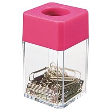 (まとめ) ゼムクリップホルダー ピンク TS-GB01-P 1個 【×20セット】