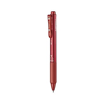 （まとめ） ぺんてる フィール 3色ボールペン 0.5mm メタリックレッド軸 【×20セット】