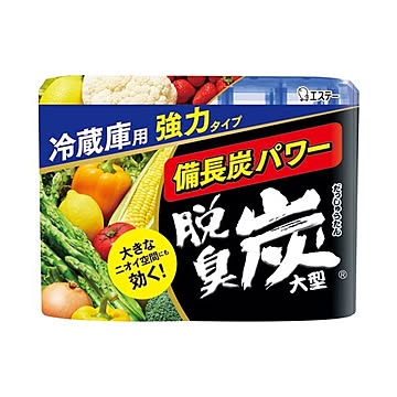 （まとめ） エステー 脱臭炭 冷蔵庫用大型 240g【×10セット】