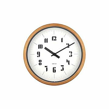 BAUHAUS Fonts Wall Clock Joschmi バウハウス復刻フォントウォールクロック WCL-003 WCL-004  掛時計 掛け時計 壁掛け時計 知育時計 スイープムーブメント
