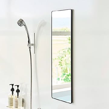 山崎実業 マグネットバスルームミラー タワー tower　【角型 ロング】