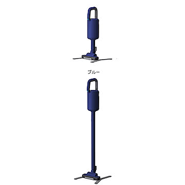 プラスマイナスゼロ XJC-Y010 コードレスクリーナー ブルー