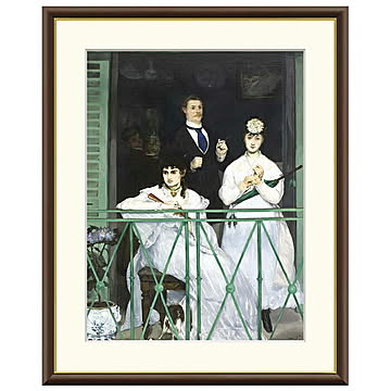 額絵 バルコニー エドゥアール・マネ 52x42cm 三幸