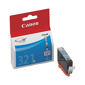 （まとめ） キヤノン Canon インクタンク BCI-321C シアン 2928B001 1個 【×5セット】