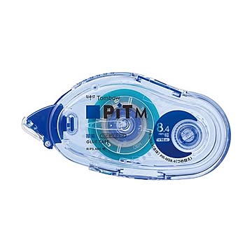 (まとめ) トンボ鉛筆 テープのり ピットテープM 貼るタイプ 本体 8.4mm×16m PN-MS8.4 1個 【×30セット】