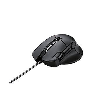 エレコム ゲーミングマウス/有線/MMOゲーミング/DUXシリーズ/10ボタン/2400dpi/ブラック M-DUX30BK