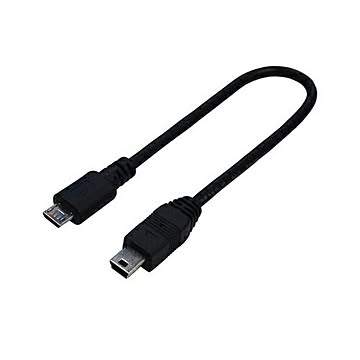 変換名人 USBケーブル20 micro(オス)to mini(オス) USBMCA/M5A20F