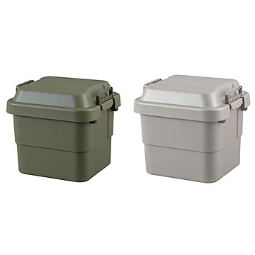 Risu TC30 トランクカーゴ 収納ボックス 30L グリーン＆グレー