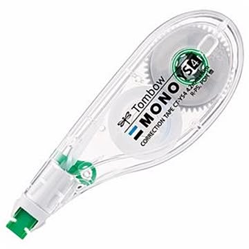（まとめ） トンボ鉛筆 修正テープ モノYS4 4.2mm幅×10m 緑 CT-YS4 1個 【×20セット】