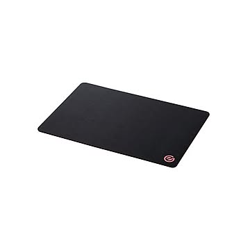 （まとめ） エレコム ゲーミングマウスパッド 460mm×297mm 細目 ブラック MP-G04BK 【×2セット】