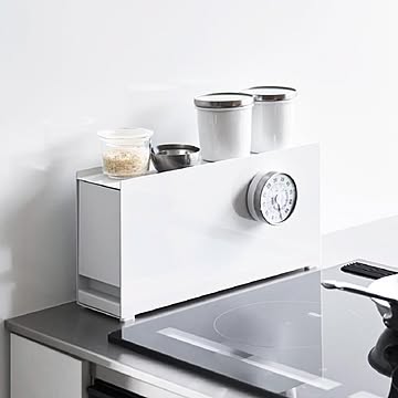 山崎実業 コンロ横調味料ラック タワー tower