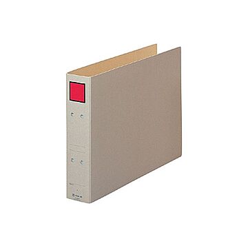 (まとめ) キングジム 保存ファイル B4ヨコ 500枚収容 背幅65mm ピクト赤 4395E 1冊  【×30セット】