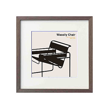 Toshiaki Yasukawa（安川 敏明） Wassily Chair アートポスター（フレーム付き） m11916