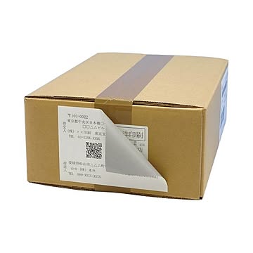 東洋印刷レーザープリンタ対応訂正用ラベル A4 8面 105×74.25mm CLT-81箱500シート:100シート×5冊