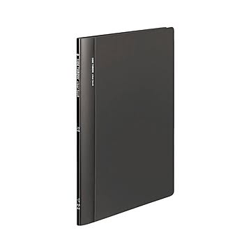 コクヨ クリヤーブック固定式・サイドスローA4タテ 20ポケット 背幅10mm ダークグレー ラ-810DM 1セット10冊