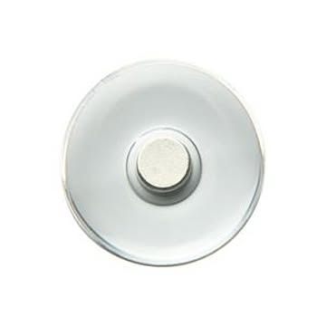 （まとめ）ソニック プッシュマグネットMG-793-T透明Φ30mm 5個 【×20セット】