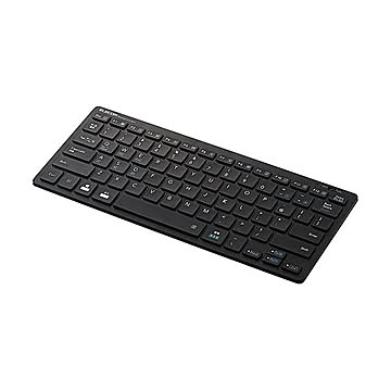 まとめエレコムBluetoothミニキーボード ブラック TK-FBP102BK 1台×2セット
