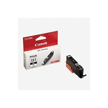 (業務用4セット) Canon キヤノン インクカートリッジ 純正 【BCI-351XLBK】 ブラック(黒)