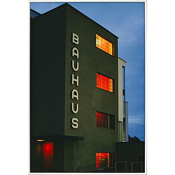 【Bauhaus Japan】Bauhaus building/アートポスター/モダンポスター/バウハウスポスター