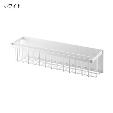 山崎実業 フィルムフックポリ袋ホルダー タワーシリーズ ホワイト
