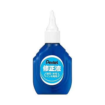（まとめ） ぺんてる 修正液 油性・水性インキ両用 ZL1-WK 1セット（10本） 【×2セット】