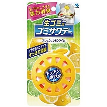 （まとめ） 小林製薬 生ごみ用ゴミサワデー フレッシュレモンライム 1個 ×15セット