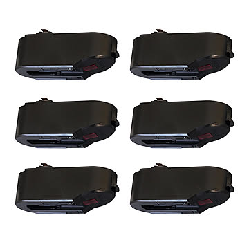 赤外線ダクトレール用変換プラグ リモコン 6個セット JZ003-6 光ノ屋照明