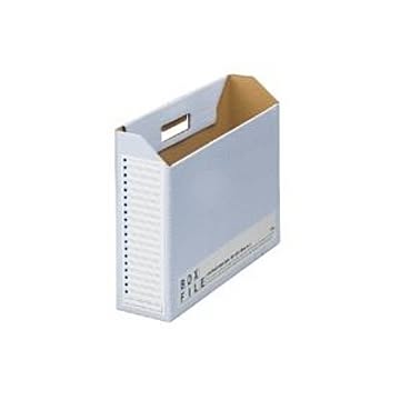 （まとめ）プラス ボックスファイル FL-098BF B4E 青 5冊【×3セット】