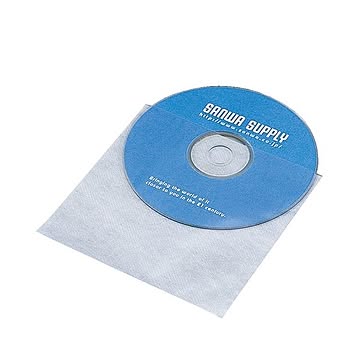 まとめサンワサプライCD・CD-R用不織布ケース FCD-F50 1パック50枚×20セット