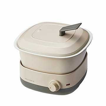 recolte POT DUO carr RPD-4 マルチクッカー クリームホワイト