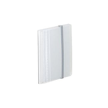 コクヨ カードホルダーノビータ固定式 ミニタイプ60名最大120名タテ入れ 透明 メイ-N1212T 1セット10冊