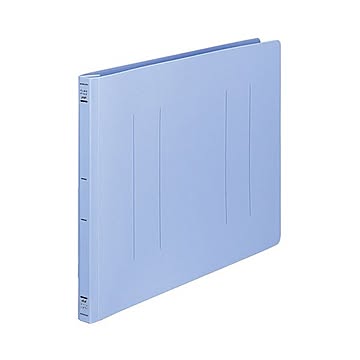 (まとめ) コクヨ フラットファイル(PP) B4ヨコ 150枚収容 背幅20mm 青 フ-H19B 1セット(10冊) 【×2セット】