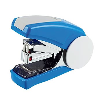 (まとめ) ライオン事務器 ステープラ かるホッチ 約30枚とじ ブルー FS-30N 1個 【×10セット】