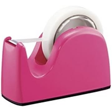 （まとめ）プラス テープカッター TC-301 ピンク×10セット