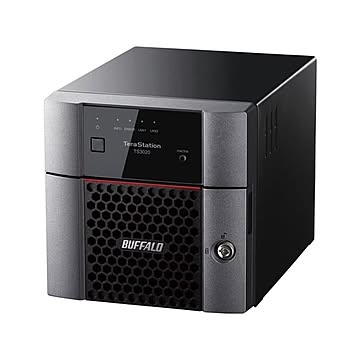バッファロー TeraStation TS3220DNシリーズ 2ベイデスクトップNAS 6TB TS3220DN0602