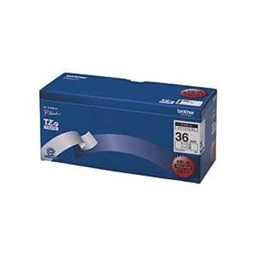 TZeテープ（ラミネートテープ） ピータッチ専用テープ（バリューパック） 白（黒文字） 36mm 5個入