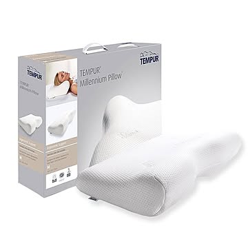 【TEMPUR テンピュール】 低反発枕/まくら 【かため 低め XSサイズ】 DJホワイト 正規品 3年保証 『ミレニアムネックピロー』