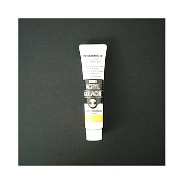 （まとめ） ターナー アクリルガッシュ 11ml アクリルガッシュ 11ml B色-204 蛍光オレンジ 1本入 【×10セット】