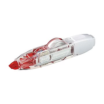 （まとめ） TANOSEE 修正テープカートリッジタイプ 本体 4.2mm幅×10m 赤 1個 【×30セット】