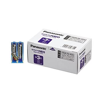 パナソニック EVOLTA NEO アルカリ乾電池 単3形 40本パック LR6NJN／40S