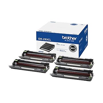 ブラザー ドラムユニットブラック用1個・カラー用3個 DR-293CL 1箱4個