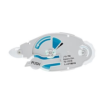 （まとめ） プラス テープのり ノリノプロしっかり貼れる つめ替えテープ 8.4mm×22m TG-1221R 1個 【×30セット】